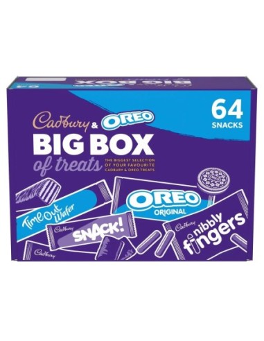 Cadbury Oreo Bulk Box 64s 1790g