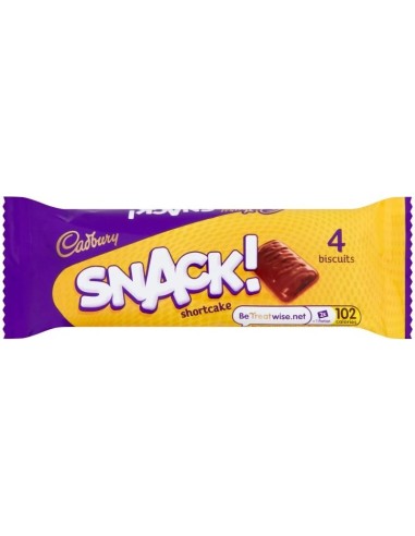 Cadbury Snack Shortcake Chocolate Biscuit 40g