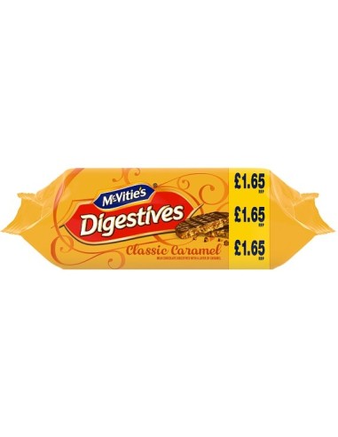 McVitie's Caramel Digestive Biscuits 250g