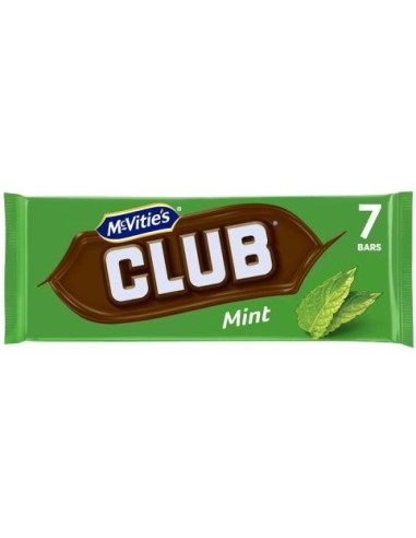 McVitie's Club Mint 7Pk 161g