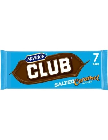 McVitie's Club Salted Caramel 7x23g