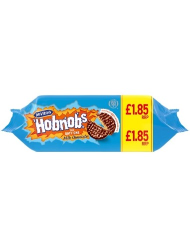 Mcvitie's Milk Chocolate Hobnobs Pmp £1.85 262g