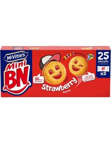 McVities Mini BN Biscuits Strawberry 175g