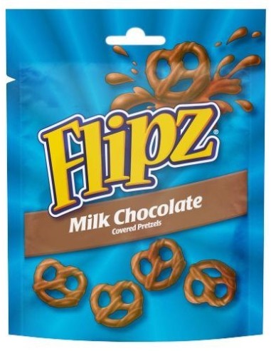 Flipz Pretzels Milk Chocolate Snacks 90g