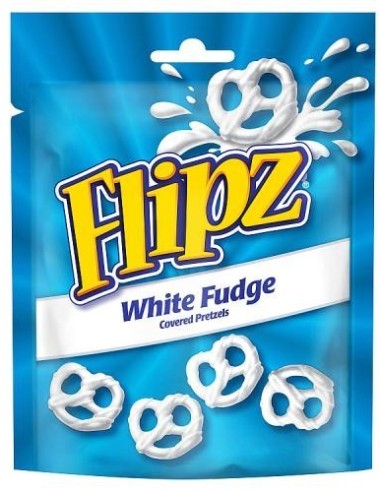Flipz Pretzels White Fudge Flavour Snacks 90g