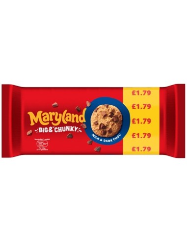 Maryland Cookies Milk & Dark Chocolate 180g