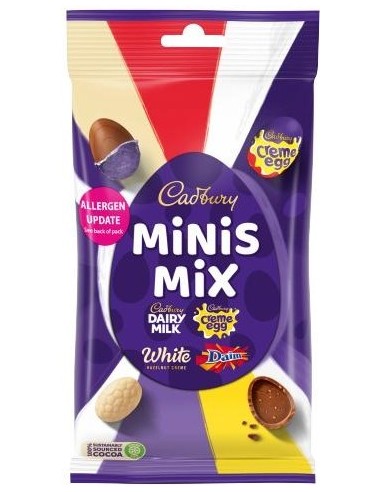 Cadbury Assortment Minis Mix Bag 238g