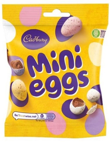 Cadbury Chocolate Mini Eggs Clip Strip 80g