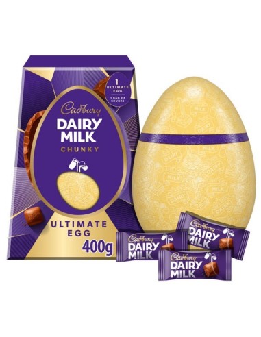 Cadbury Dairy Milk Chunky Ultimate Egg 400g