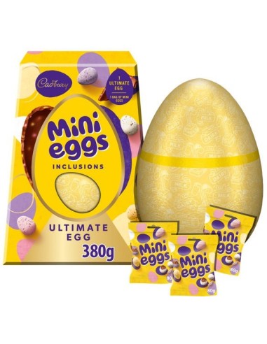 Cadbury Mini Eggs Inclusions Ultimate Egg 380g