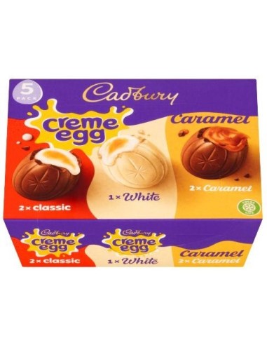 Cadbury Mixed Creme Egg 5Pk 200g