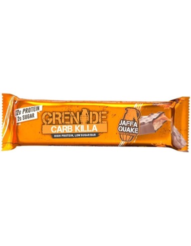 Grenade Carb Killa High Protein Bar Jaffa Quake Chocolate Orange 60g