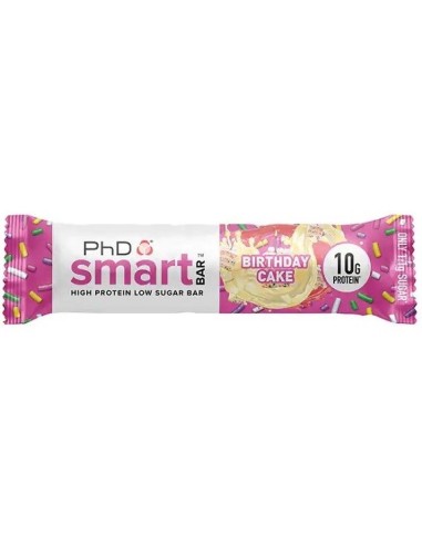 PhD Smart Bar Birthday Cake 32g