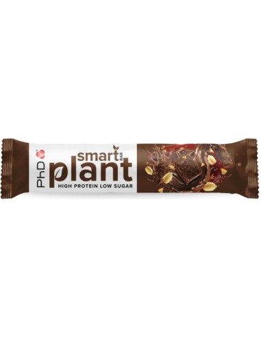 PhD Smart Bar Plant Chocolate Peanut Brownie 64g