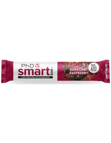 PhD Smart Protein Bar Dark Chocolate Raspberry 64g