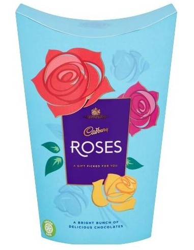 Cadbury Roses Chocolate Carton 186g