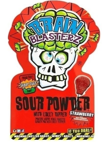 Brain Blasterz Sour Powder/Lolly Dipper 10g