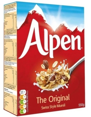 Alpen The Original Swiss Style Muesli 550g