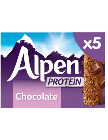 Alpen Protein Cereal Bars Chocolate 5x34g