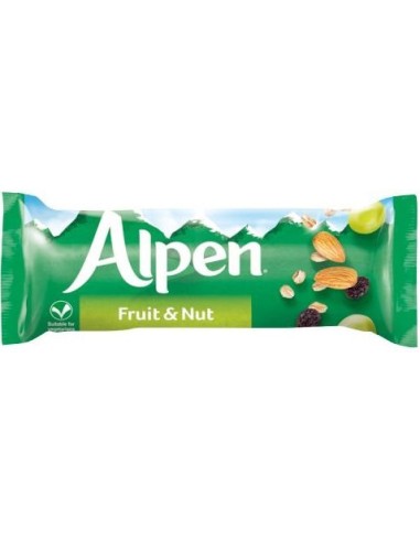 Alpen Cereal Bar Fruit & Nut 28g