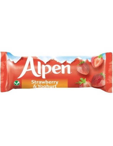 Alpen Cereal Bar Strawberry & Yoghurt 29g