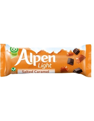 Alpen Light Cereal Bar Salted Caramel 19g