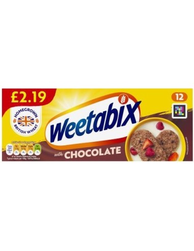Weetabix Chocolate Cereal Pmp £2.19 12's