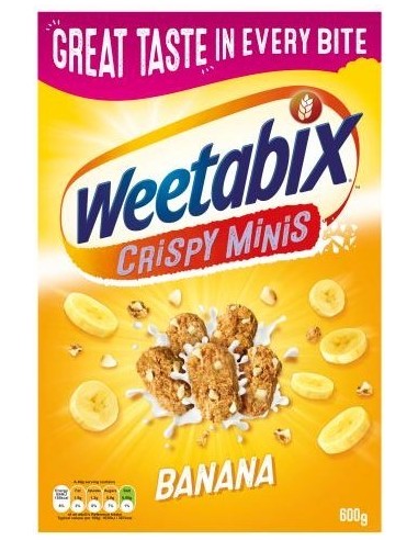 Weetabix Crispy Minis Banana Cereal 600g
