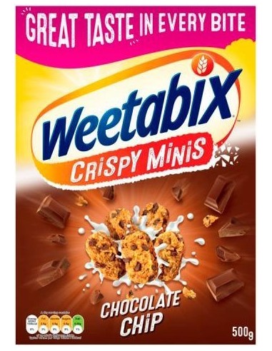 Weetabix Crispy Minis Chocolate Chip 500g