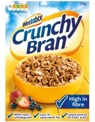 Weetabix Crunchy Bran Cereal 375g