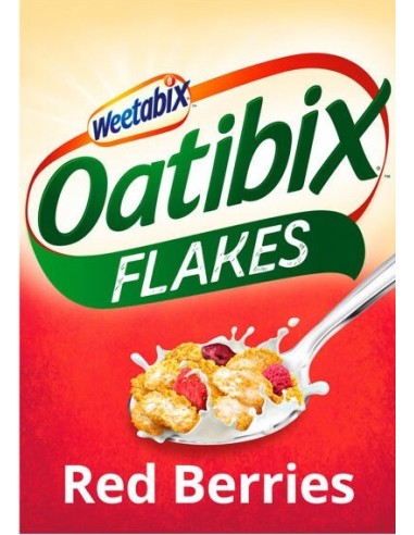 Weetabix Oatibix Flakes Red Berries Cereal 475g