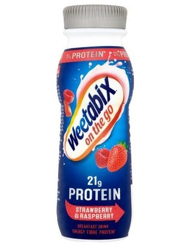 Weetabix On the Go Breakfast Protein Drink Strawberry & Raspberry 275ml