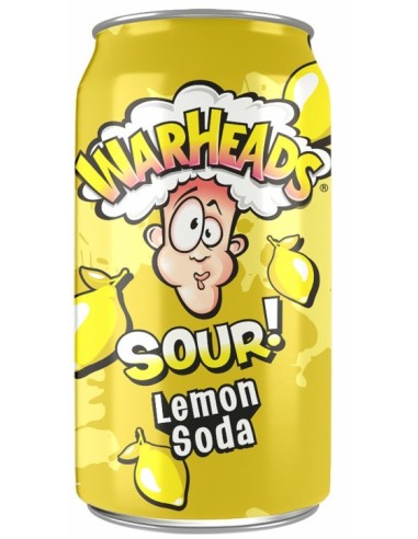 Warheads Lemon Sour Soda 355ml
