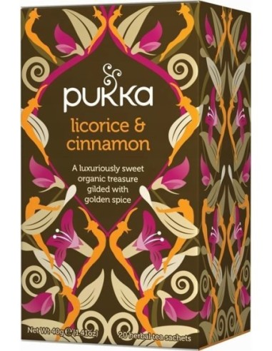 Pukka Organic Licorice & Cinnamon 20tb 40g
