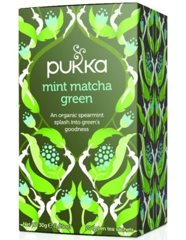 Pukka Organic Mint Matcha green 20tb 30g