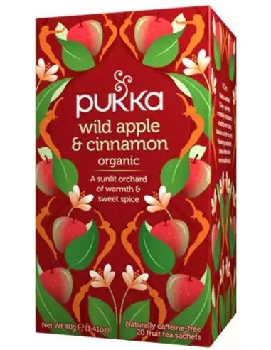 Pukka Organic Wild Apple & Cinnamon Fruit Tea 40g