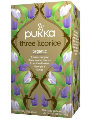 Pukka Three Licorice 20tb 30g