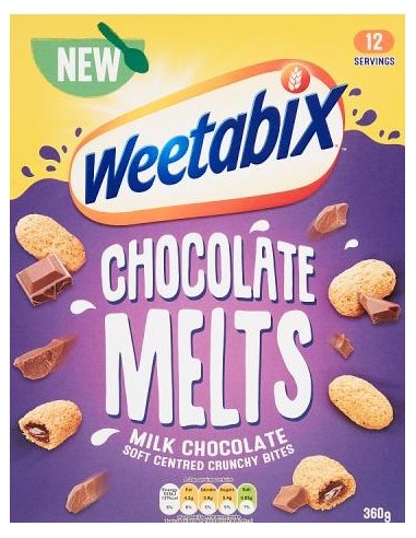 Weetabix Melts Milk Chocolate 360g