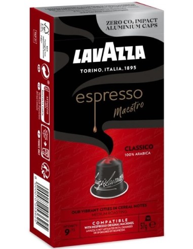 Lavazza Nespresso Capsules Classico 10x5.7g