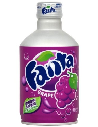 Fanta Grape Metal Bottle 300ml