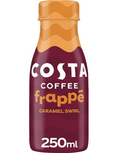 Costa Coffee Frappe Caramel Swirl 250ml