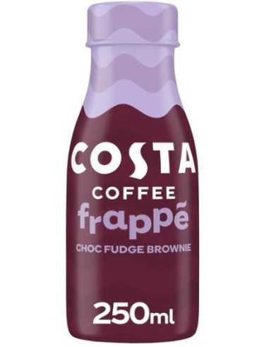 Costa Coffee Frappe Chocolate Fudge Brownie 250ml