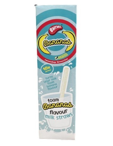 Barratts Banana Milk Straws 10x6g