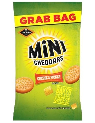 Jacob Mini Cheddars Cheese & Pickle 45g