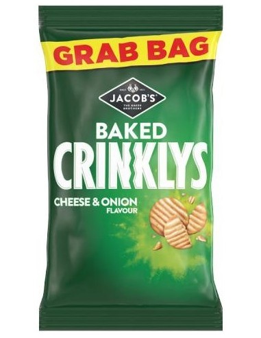 Jacob Mini Cheddars Crinklys Cheese & Onion 45g