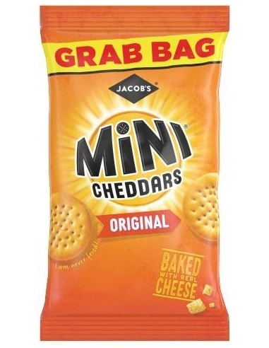 Jacob Mini Cheddars Original Grab Bag 45g