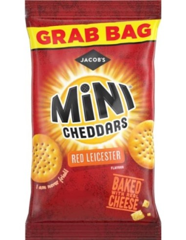 Jacob Mini Cheddars Red Leicester 45g