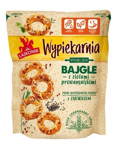 Lajkonik Bagels with Provençal Herbs 70g