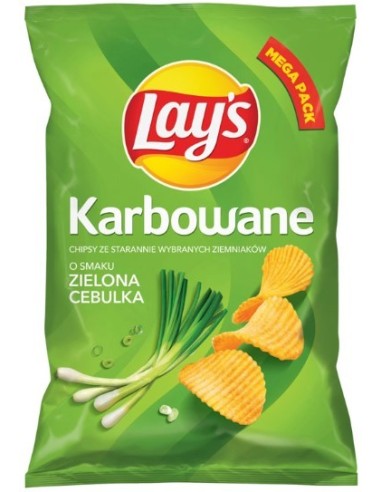 Lay's Max Karbowane Green Onion 190g