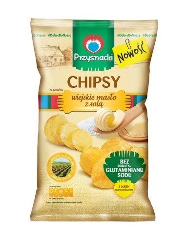 Przysnacki Chips Butter Salt 135g